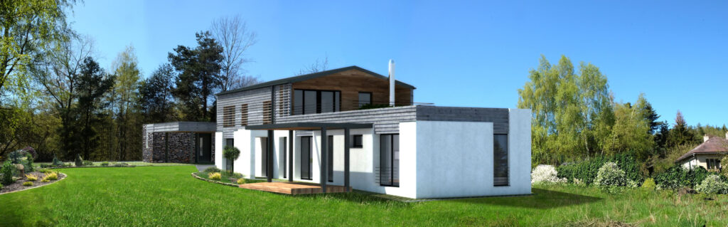 Návrh novostavby RD Černolice