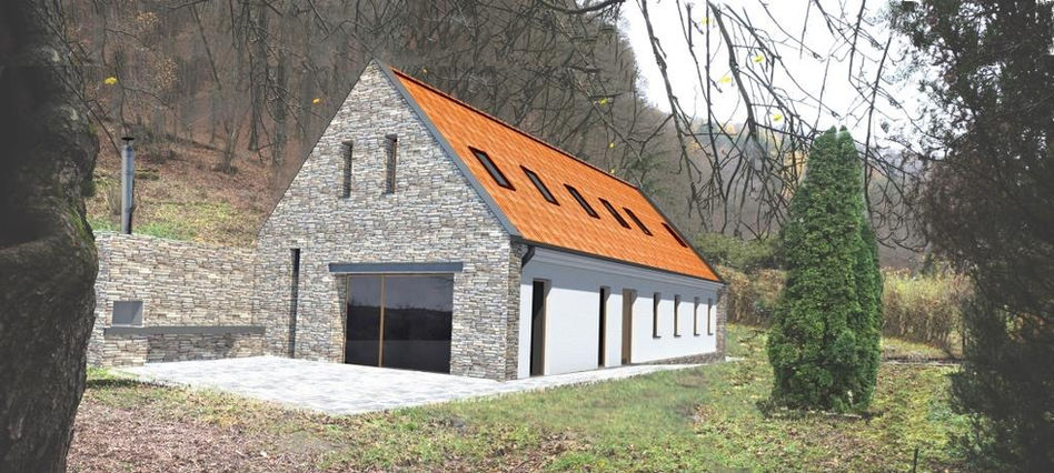 Návrh stavební úpravy rodinného domu Svatý Jan pod Skalou