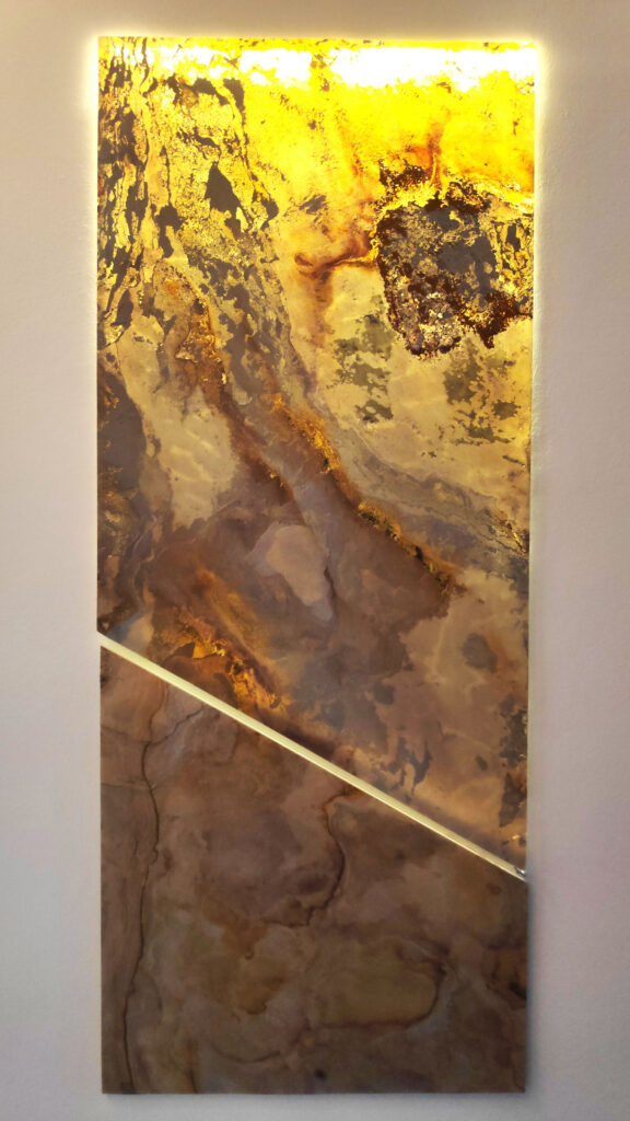 Společné prostory bytového domu Holešovice