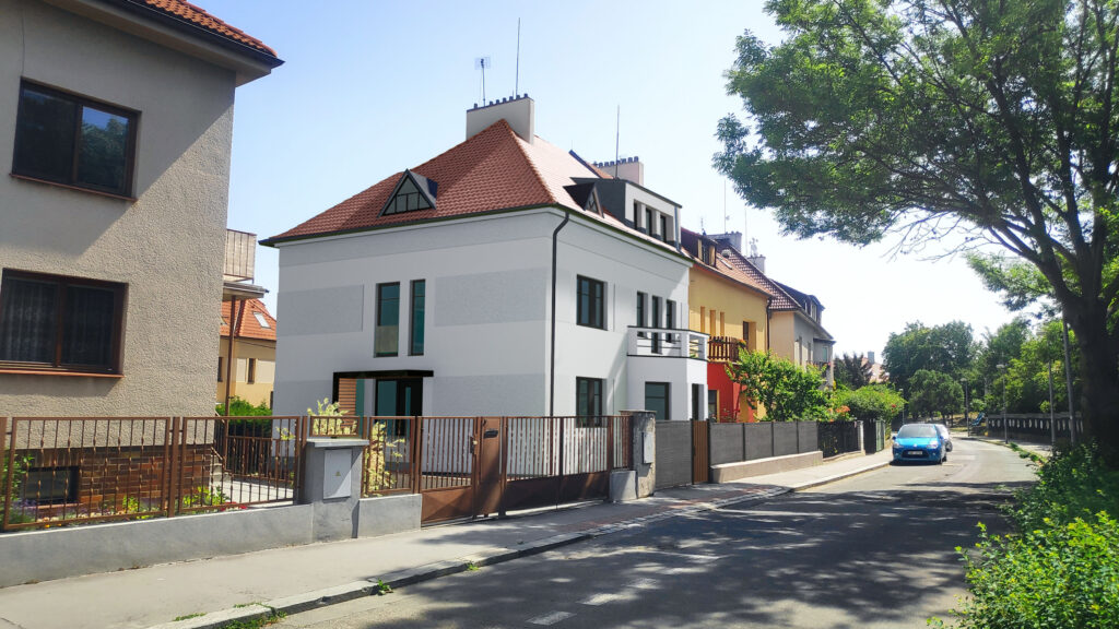 Návrh stavební úpravy bytového domu Strašnice